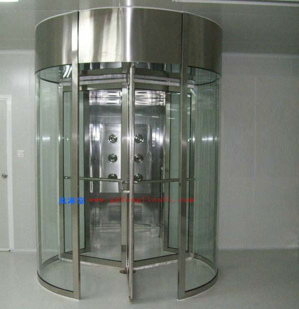 自動旋轉(zhuǎn)門風(fēng)淋室圖片 自動旋轉(zhuǎn)門風(fēng)淋室圖片