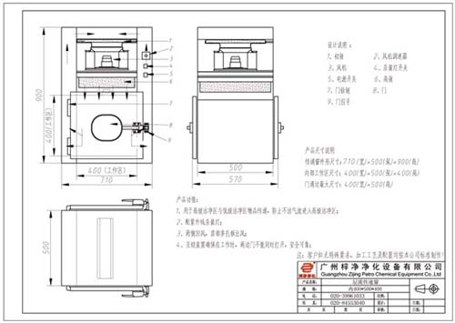 自凈式傳遞窗設計方案圖 自凈式傳遞窗設計方案圖