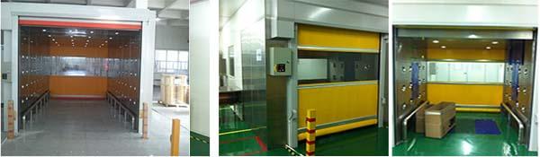快速卷簾門貨淋室 快速卷簾門貨淋室