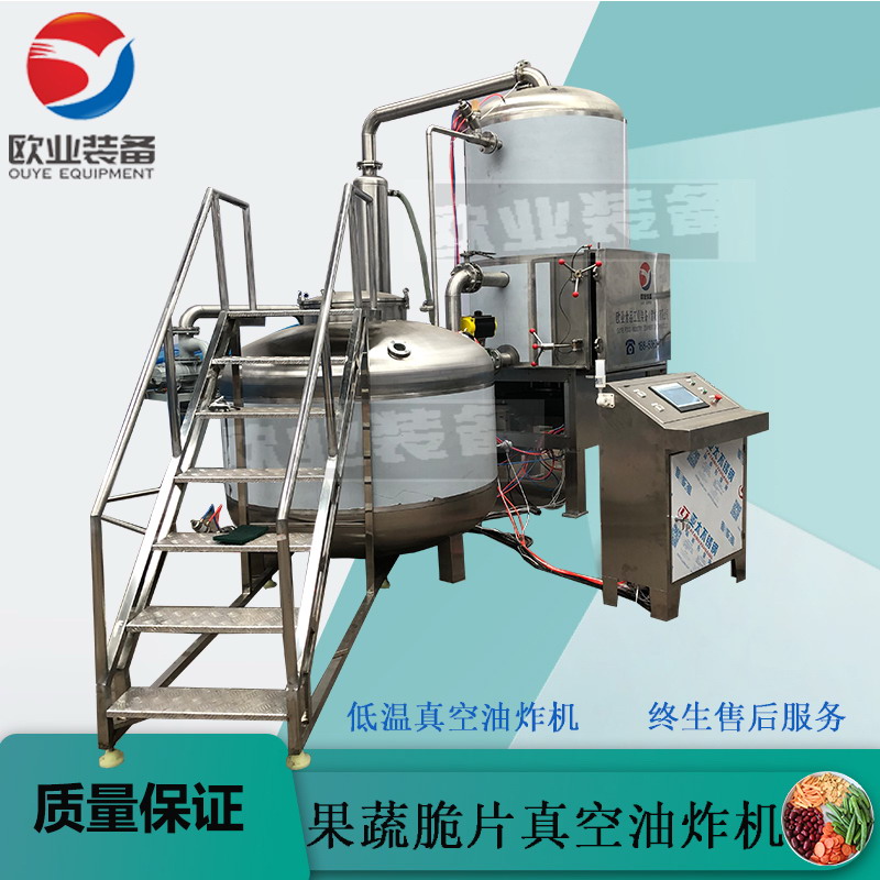 多功能果蔬脆片真空油炸機